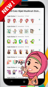 Lihat ide lainnya tentang jilbab cantik, kecantikan, gaya hijab. 1000 Cute Hijab Muslimah Sticker For Wastickerapp For Android Apk Download