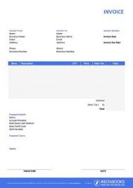 Invoices include important details like what goods or services were provided, how much money is owed by the client and the terms of payment. Download Free Pdf Invoice Templates Instabooks