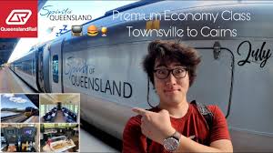 Property leasing and advertising signs. Spirit Of Queensland Tilt Train Townsville To Cairns In Premium Economy Rail Travel In Australia Youtube