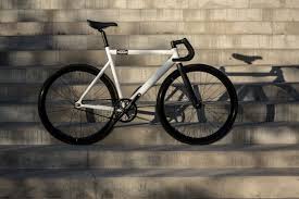 Black And White Bike Frame 6061 Black Label Pearl White Frame Fork Set Fixed Gear Frames Forks State Bicycle Co