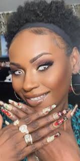 Custom Diva Nails And Susan Herbal glow Skin care.