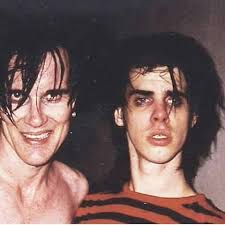 Two of the great frontmen ever!!! Lux Interior ( Cramps ) and Nick Cave