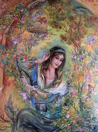 Farshchian Miniature Art Painting Iranian Art