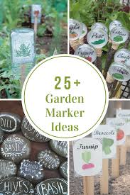 How great would these be for gifts or party favors or a. Garden Marker Ideas The Idea Room
