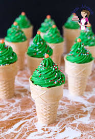 It is necessary to have complete ability for your christmas crafts. Ice Cream Cone Christmas Tree Cupcakes Veena Azmanov