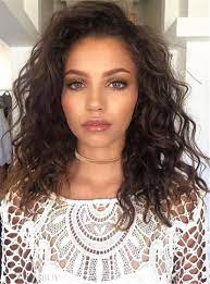 Brown Fluffy Messy Soft Natural New Arrival Sweet Synthetic Hair Lace Front Curly Wigs 16 Inches Natural Waves Hair Curly Hair Styles Hair Waves