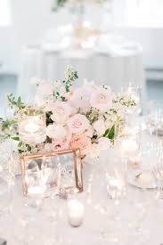 Reception Low Table Pieces Pink Wedding Centerpieces Blush Pink Wedding Centerpieces Elegant Wedding Centerpiece