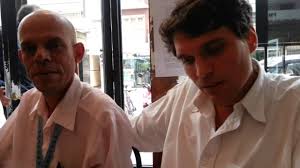 L'emblematico "Mambo cool" a Mar del Pata 28 con il regista Chris Gude e  l'attore Jorge Gaviria