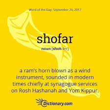 Shofar Nerdswholovewords Wordoftheday By Dictionarycom 1 A Ram S Horn Blown As A Wind Instrument Sounded In Biblical Ti Cool Words Words Dictionary Words