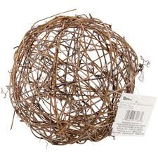 The grapevine balls are perfect for my needs, but quite frankly they have an overpowering chemical odor. Grapevine Ball 6 Walmart Canada