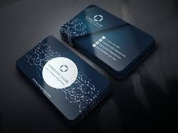 An electronic business card displays contact information similar to a paper business card. Abstract Business Card With Electronic Circuit Touch 64171 Business Cards Design Bundles