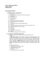 Uji kompetensi bab 2 buku paket pkn kelas 11 kurikulum 2013. Tugas Sosiologi Docx Nama Rifqa Aulia Nabyla Kelas Xi Ips 1 Sosiologi Uji Kompetensi Bab 3 A Pilihlah Jawaban Yang Paling Tepat 1 D Rasialisme 2 B Course Hero