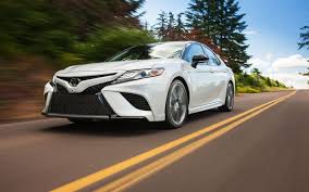 Download Wallpapers Toyota Camry Xse 2018 New Cars White New Camry Japanese Cars Luxury Sedans Toyota Besthqwallpapers Com Toyota Camry Camry Toyota Hybrid