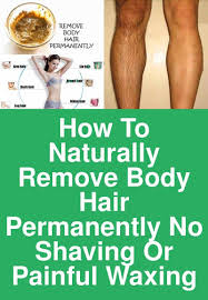 How To Naturally Remove Body Hair Permanently No Shaving Or Painful Waxing Unwanted Hair Remove Body Hair Permanently Body Hair Removal Unwanted Hair Removal