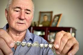 Pre-colonial Dutch East Indies 1 duit coin from 1754 found in Hobart by  father and son