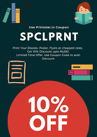 Print Your Ebooks Poster Flyers At Cheapest Rates Get 10 Discount Upto Rs250 Limited Time Offer Use Coupon Code To Avail Discount Use Flyer Print Coding