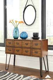 Centiar Dining Room Server Rustic Meets Mid Century For A Modern Look In This Versatile Sideboard G Dining Room Server Brown Dining Room Dining Room Design