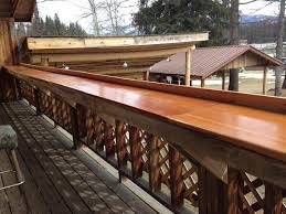 Choosing a railing that works with both your deck, and the style of your house is important to create a striking look that's uniquely yours, without one element detracting from the other. Gwen Allen On Twitter New Back Deck Bar Top Yaakrivertavern Yaakriver Coldbeer Http T Co Toweb6a8gj