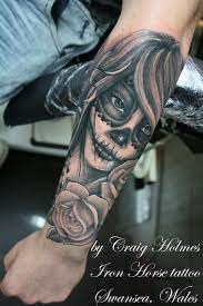 People in mexico and some cultures all over the world celebrate the day by gathering family members and remembering their loved ones who have died. Day Of The Dead Tattoo Sleeve Day Of The Dead Girl Tattoo Sleeve Tattoos Day Of Dead Tattoo