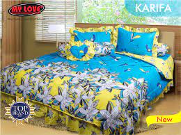 Grosir sprei my love serta bed cover my love (berbahan tak ada bedanya dengan sprei kintakun serta belladona lantaran ketiga merk ini sekelas kualitasnnya. Sprei And Bedcover My Love Karifa Bed Bed Covers Home