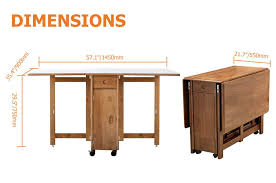 Finding the right centerpiece for your dining area can be be a challenge, but we're here to help. Modern Space Saving Multifunctional Solid Wood Folding Dining Table Set 58 5 Piece Dining Table 4 Chair Included Folding Dining Table Solid Wood Dining Table Dining Table Chairs