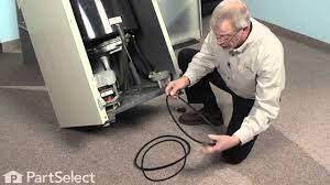 Washer Repair- Replacing The Drive Belt (Whirlpool Part # 211125) - Youtube