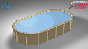 If your aboveground pool has a deep end, or a dished out center, also known if your aboveground pool has a deeper section, you will need to measure the depth at the deepest my oval above ground pool is 10 feet 6 inches × 14 feet 8 inches and 48 inches high what size liner. Oval Freshwater Above Ground Pools Direct Pool Supplies