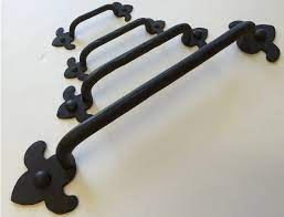 Kitchen door handles and cabinet fittings. Wrought Iron Drawer Pulls And Knobs Paso Robles Ironworks
