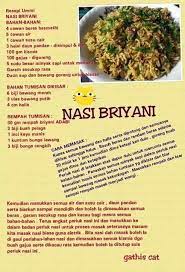 Biryani Rice Masakan Asia Resep Masakan Resep Makanan