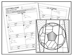 Use trigonometry laws to solve the word problem: Law Of Sines And Law Of Cosines Coloring Activity By All Things Algebra