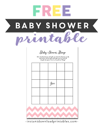 You play just like a normal bingo in this example, baby shower bingo, we have created bingo cards that can contain the following below is a printable set of baby shower bingo cards (click the print icon in the window to print). Free Printable Baby Shower Pink Chevron Game Bingo Instant Download Instant Download Printables