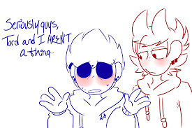 WELCOME TO THE TOMTORD HUB — Awww that was so cute!! Tord your a good...