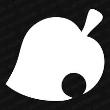 Animal Crossing New Leaf Logo Vinyl Decal Animal Crossing Leaf Animal Crossing Leaf Logo