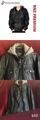 Rnz Premium Men S Faux Leather Jacket Stay Cool While Staying Warm With These Rnz Premium High Quality Faux Leather Jacket A Soft Comfortable Lining Will He
