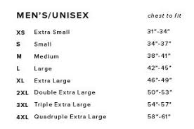 Size Charts Wish You Were Northwest