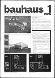 Bauhaus 1 1 1926 Bauhaus Monoskop