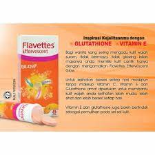 Larutkan tablet di dalam separuh gelas air, minum selepas mengambil makanan. Flavettes Glow Vitamin C E Glutathione Kulit Halus Berseri Putih Shopee Malaysia