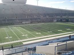 liberty bowl section 122 rateyourseats com