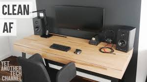 Perfect Setup For Your Home Office Modern Design Idea For Your Home Homeoffice Design Pc Halterung Kabelmanagement