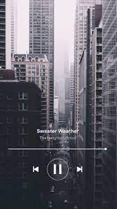 The neighbourhood sweater weather spotify scan tag iphone soft case. Sweater Weather Wallpapers Wallpaper Cave