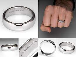 Raine S Lucida Band Tiffany Wedding Rings Mens Wedding Bands Mens Wedding Rings Unique
