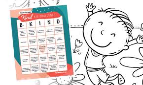 Print them or play online. Help Others With Our Kind Kid Challenge B Kind Bingo Game Chicago Parent