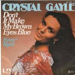 Don't it make my brown eyes blue - Crystal Gayle | 7inch (SP) | Disc EX Sleeve EX - pycvinyl