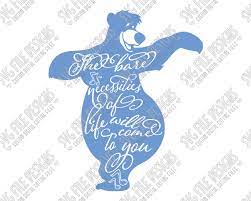 The Jungle Book Baloo Silhouette Disney Word Art Svg Cut File Set Collection by annmarie castagner • last updated 6 weeks ago. baloo silhouette disney word art cut file set in svg eps dxf jpeg and png