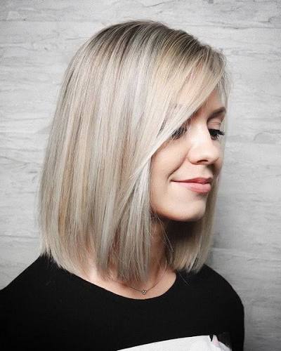Shoulder Length Straight Haircut For Girls 11 Shoulder Length Haircuts  Layers Royalty-Free Images, Stock
