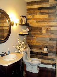 Learn how to distress wood and create a. Pallet Wood Accent Wall Sustainable Lumber Company Pallet Bathroom Diy Pallet Wall Pallet Decor