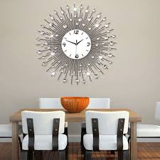 Get it as soon as thu, oct 29. 3d Big Wall Clock Modern Design Home Decor Wall Watches Living Room 64pcs Diamonds Decorative Wrought Iron Silent Clock 60 75cm Big Wall Clock Designer Wall Clockwall Clock Aliexpress