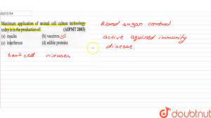 Check spelling or type a new query. Maximum Application Of Animal Cell Culture Technology Today Is In The Production Of Youtube