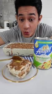 Easy Banana Peanut Butter Graham Float with Angel Kremdensada