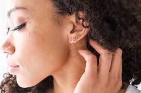 Glitter Reindeer Earrings